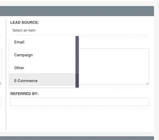 Lead Source eCommerce