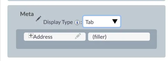 SuiteCRM display type tab