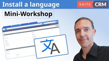 How to install another language in SuiteCRM
