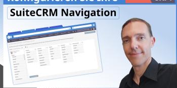 SuiteCRM Tipps für die Anpassung Ihrer Navigation