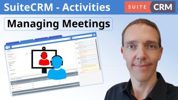 How to Organize Meetings in SuiteCRM | Activities - Meetings