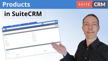 SuiteCRM Products: Manage Products and Product Categories