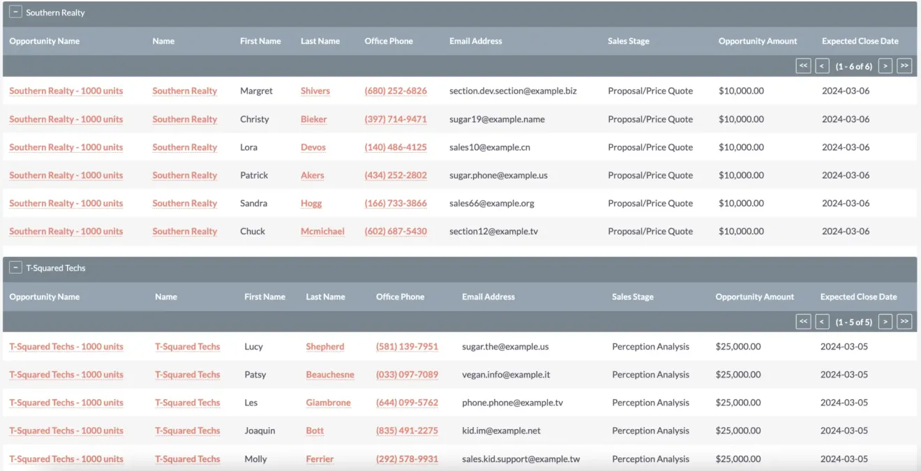 SuiteCRM Report conditions final